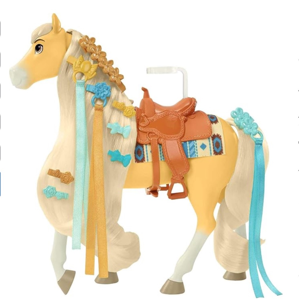 DreamWorks Spirit Untamed Mare Toy with Horsehair Style Chica Linda